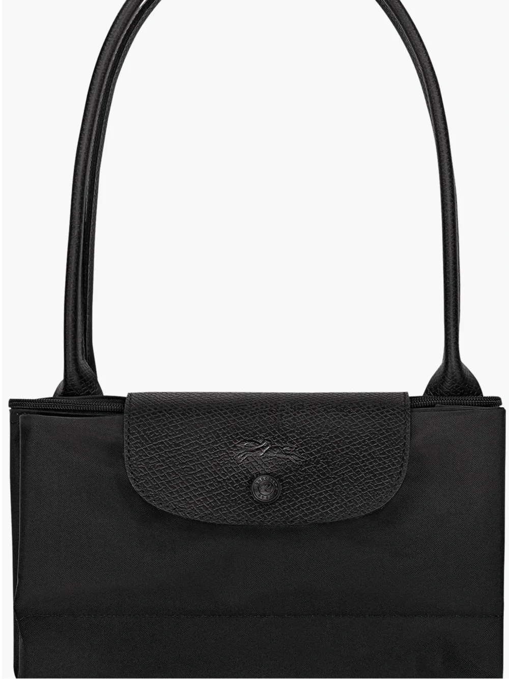 Longchamp Large Le Pliage Tote (Black Nylon)